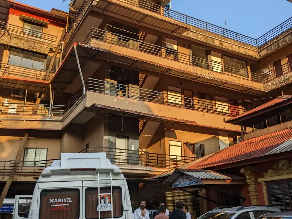 Swayambhoo Guest House building in Kollur Karnataka